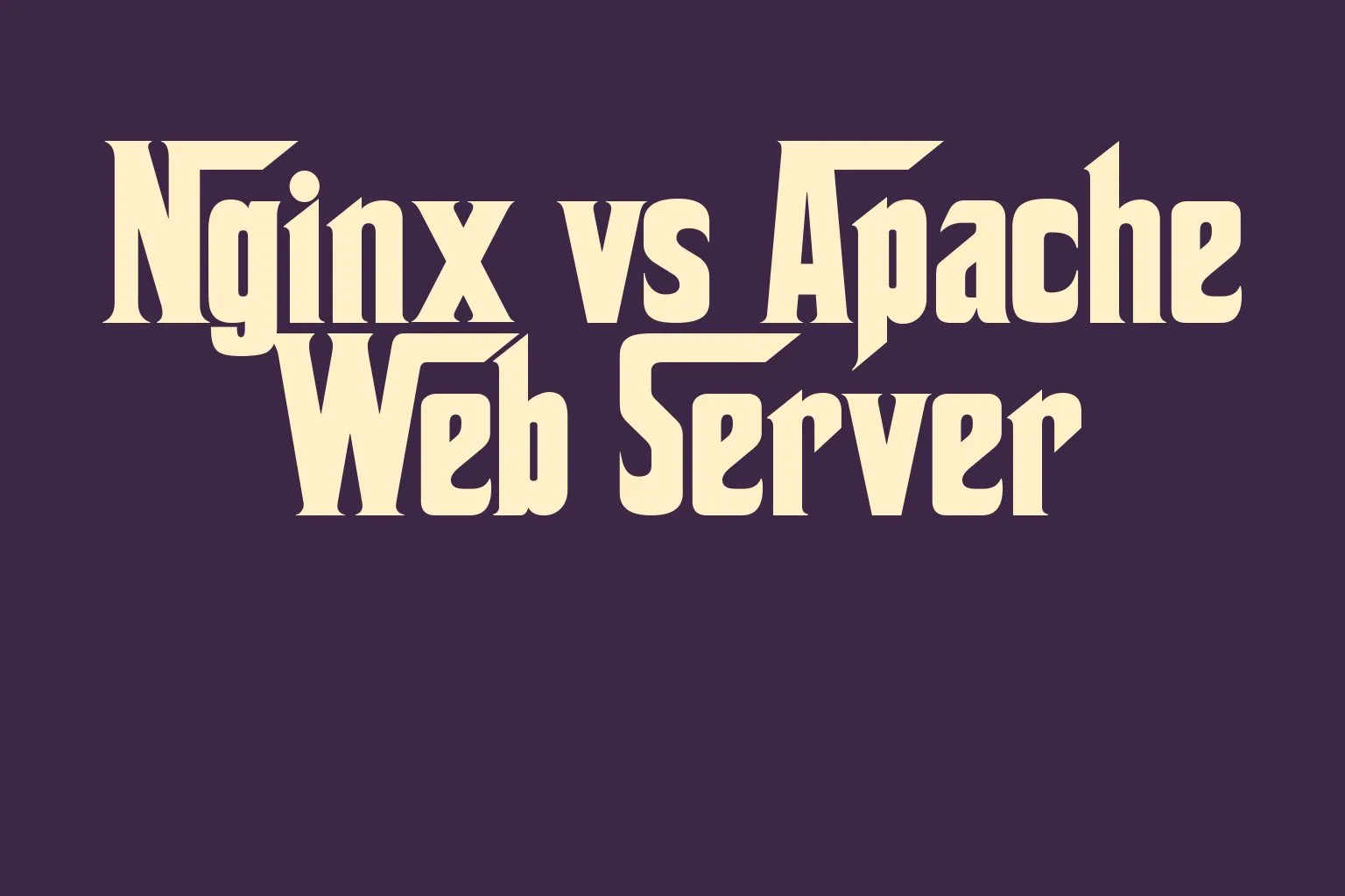 nginx-vs-apache-web-server