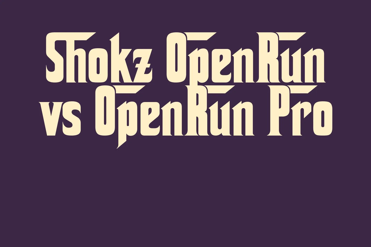 shokz-openrun-vs-openrun-pro