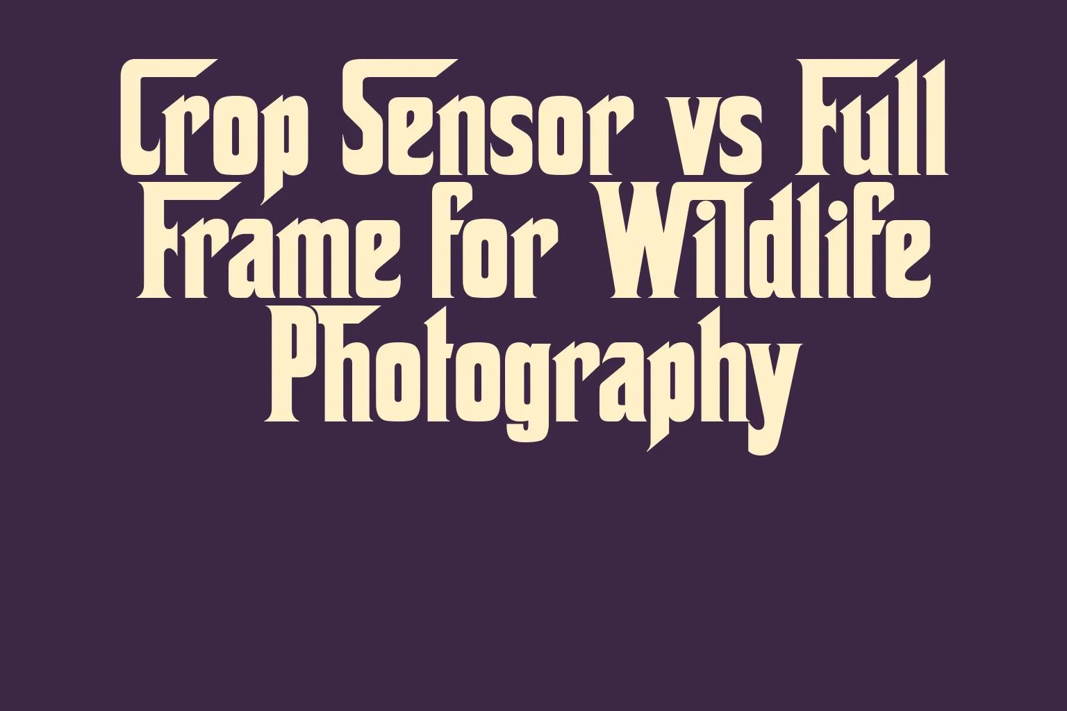 crop-sensor-vs-full-frame-for-wildlife-photography